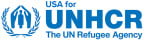 Logo for "UNITED STATES ASSOCIATION FOR UNHCR"