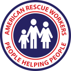 Logo for "AMERICAN RESCUE WORKERS INC"