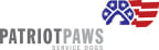 Logo for "PATRIOT PAWS SERVICE DOGS"