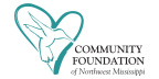 Logo for "COMMUNITY FOUNDATION OF NORTHWEST MISSISSIPPI"