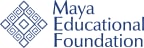 Logo for "MAYA EDUCATIONAL FOUNDATION"