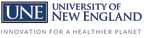 Logo for "University of New England"