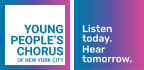 Logo for "THE YOUNG PEOPLE'S CHORUS OF NEW YORK CITY INC"