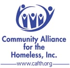 Logo for "COMMUNITY ALLIANCE FOR THE HOMELESS"