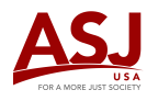 Logo for "ASSOCIATION FOR A MORE JUST SOCIETY -US"