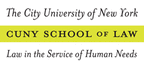 Logo for "THE CITY UNIVERSITY OF NEW YORK SCHOOL OF LAW FOUNDATION INC"