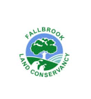 Logo for "FALLBROOK LAND CONSERVANCY"