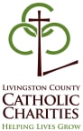 Logo for "LIVINGSTON COUNTY CATHOLIC CHARITIES"