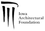 Logo for "IOWA ARCHITECTURAL FOUNDATION"