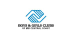 Logo for "BOYS & GIRLS CLUBS OF THE CENTRAL COAST"