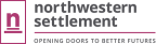 Logo for "NORTHWESTERN UNIVERSITY SETTLEMENT ASSOCIATION"