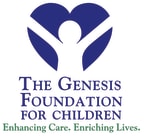 Logo for "THE GENESIS FOUNDATION FOR CHILDREN"