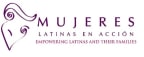 Logo for "MUJERES LATINAS EN ACCION"