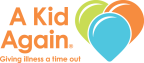 Logo for "A KID AGAIN INC"
