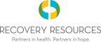 Logo for "RECOVERY RESOURCES"
