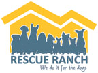 Logo for "RESCUE RANCH"