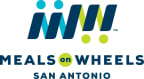 Logo for "MEALS ON WHEELS SAN ANTONIO"