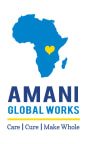 Logo for "AMANI GLOBAL WORKS"