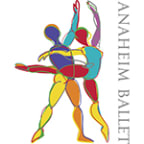 Logo for "Anaheim Ballet"