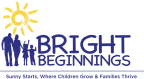 Logo for "BRIGHT BEGINNINGS INC"