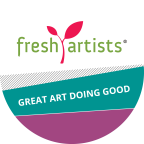 Logo for "FRESH ARTISTS"