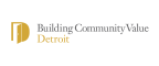 Logo for "BUILDING COMMUNITY VALUE"