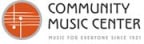 Logo for "COMMUNITY MUSIC CENTER"
