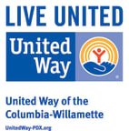 Logo for "United Way of the Columbia-Willamette"