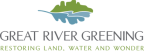 Logo for "GREAT RIVER GREENING"