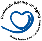 Logo for "PENINSULA AGENCY ON AGING INC"