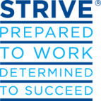 Logo for "STRIVE INTERNATIONAL INC"