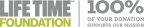 Logo for "LIFE TIME FOUNDATION"