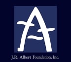 Logo for "J R ALBERT FOUNDATION"