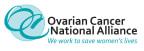 Logo for "OVARIAN CANCER NATIONAL ALLIANCE"