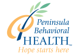 Logo for "PENINSULA BEHAVIORAL HEALTH"
