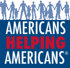Logo for "AMERICANS HELPING AMERICANS INC"