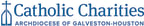 Logo for "CATHOLIC CHARITIES OF THE ARCHDIOCESE OF GALVESTON - HOUSTON"