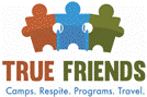 Logo for "TRUE FRIENDS"