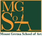 Logo for "MOUNT GRETNA SCHOOL OF ART"