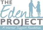 Logo for "THE EDEN PROJECT - A WARRIOR SUPPORT FOUNDATION"