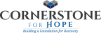 Logo for "CORNERSTONE FOR HOPE"