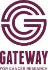 Logo for "GATEWAY FOR CANCER RESEARCH"