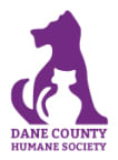 Logo for "DANE COUNTY HUMANE SOCIETY"