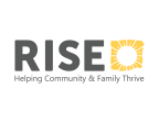 Logo for "RISE WISCONSIN INC"