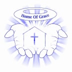 Logo for "HOME OF GRACE"
