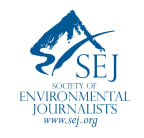 Logo for "SOCIETY OF ENVIRONMENTAL JOURNALISTS INC"