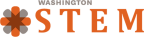 Logo for "THE WASHINGTON STEM CENTER"
