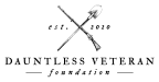 Logo for "DAUNTLESS VETERAN FOUNDATION INC"