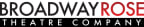 Logo for "BROADWAY ROSE THEATRE CO"