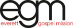 Logo for "EVERETT GOSPEL MISSION"